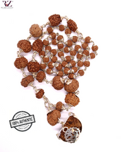 Load image into Gallery viewer, Natural 1-14 Mukhi Rudraksha Mala From Indonesia
