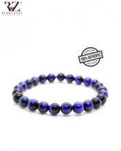 Cargar imagen en el visor de la galería, Blue Tiger Eye Stone Bracelet
