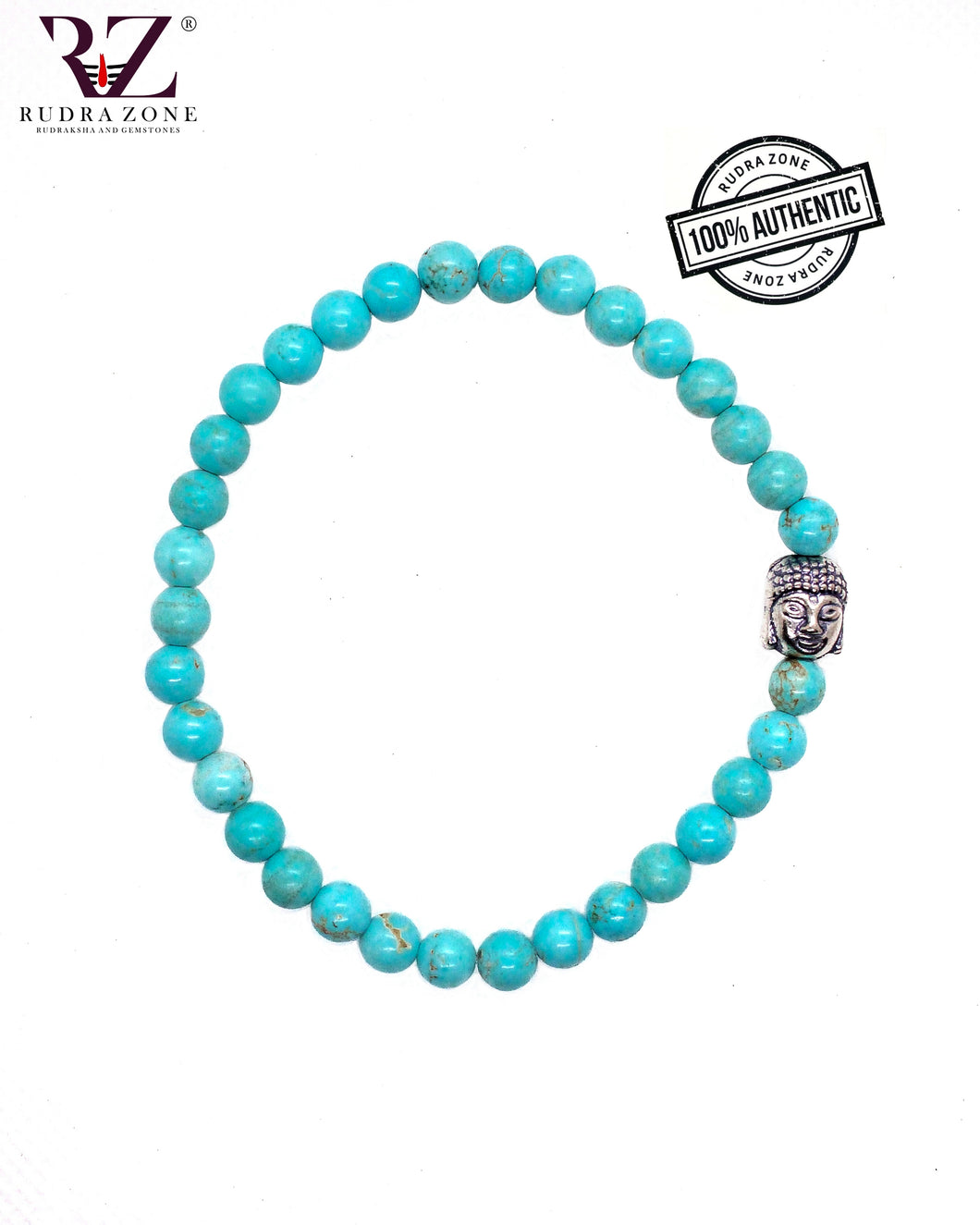 Blue Magnesite Turquoise/Firoza Stone Bracelet