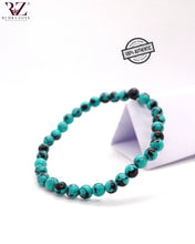 Load image into Gallery viewer, Green Turquoise/Firoza Stone Bracelet
