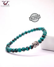 Load image into Gallery viewer, Green Turquoise/Firoza Stone Bracelet
