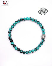 Load image into Gallery viewer, Green Turquoise/Firoza Stone Bracelet
