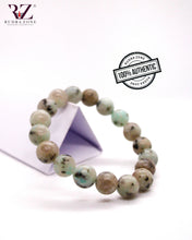 Load image into Gallery viewer, Kiwi Jasper Stone Bracelet
