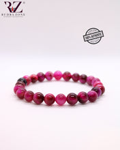 Load image into Gallery viewer, Pink Tiger Eye Stone Bracelet
