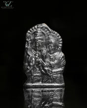 Load image into Gallery viewer, Silver Parad Shiv Parivar- Shiv ji, Ganesh ji, Parvati ji
