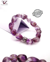 Load image into Gallery viewer, Purple Buddha Tambole Stone Bracelet
