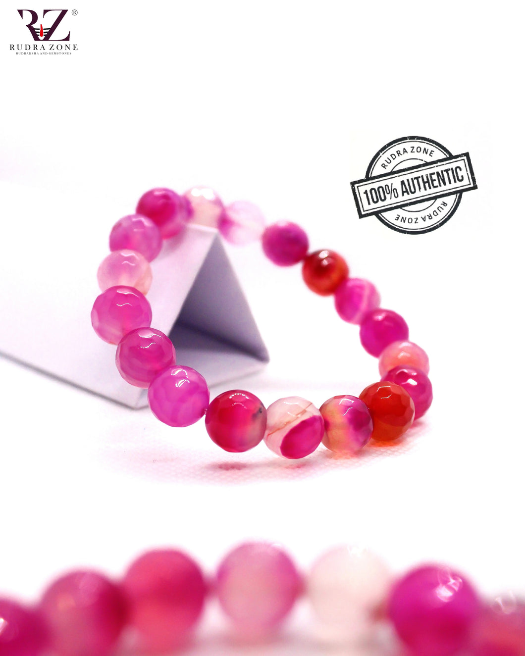 Pink Shade Crystal Bracelet