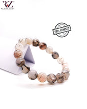 Load image into Gallery viewer, Lite Brown Stone Bracelet
