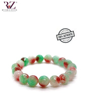 Load image into Gallery viewer, Lite Green Shade Stone Bracelet
