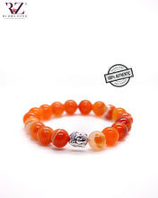 Load image into Gallery viewer, Stone Bracelet With Buddha
