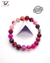 Load image into Gallery viewer, Pink Buddha Stone Bracelet
