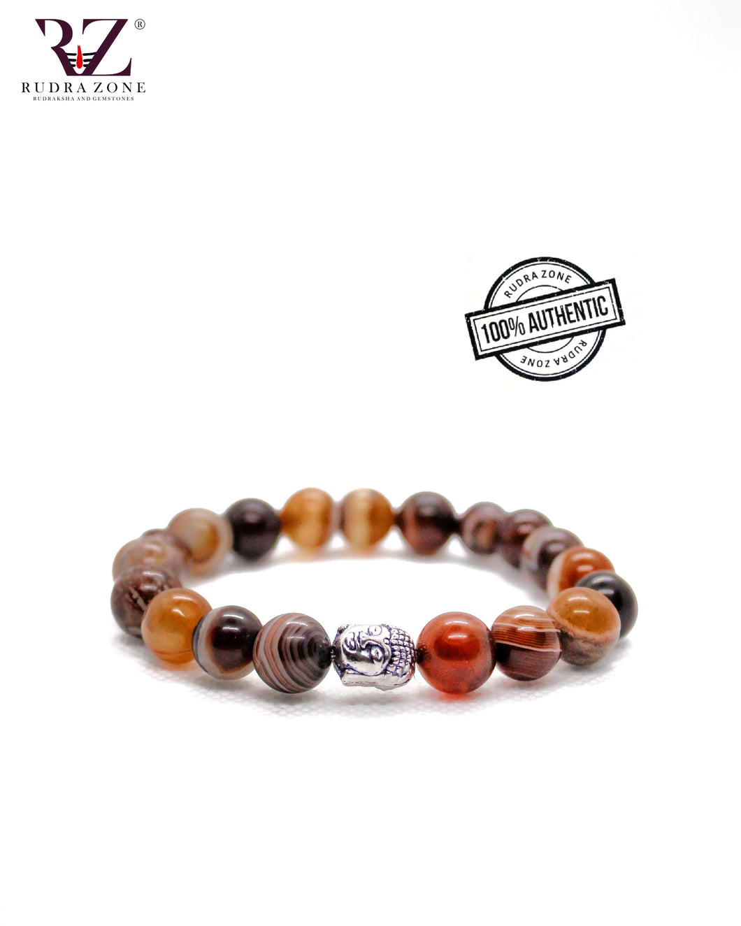 Brown Buddha Stone Bracelet