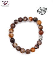 Load image into Gallery viewer, Brown Buddha Stone Bracelet
