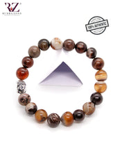 Load image into Gallery viewer, Brown Buddha Stone Bracelet
