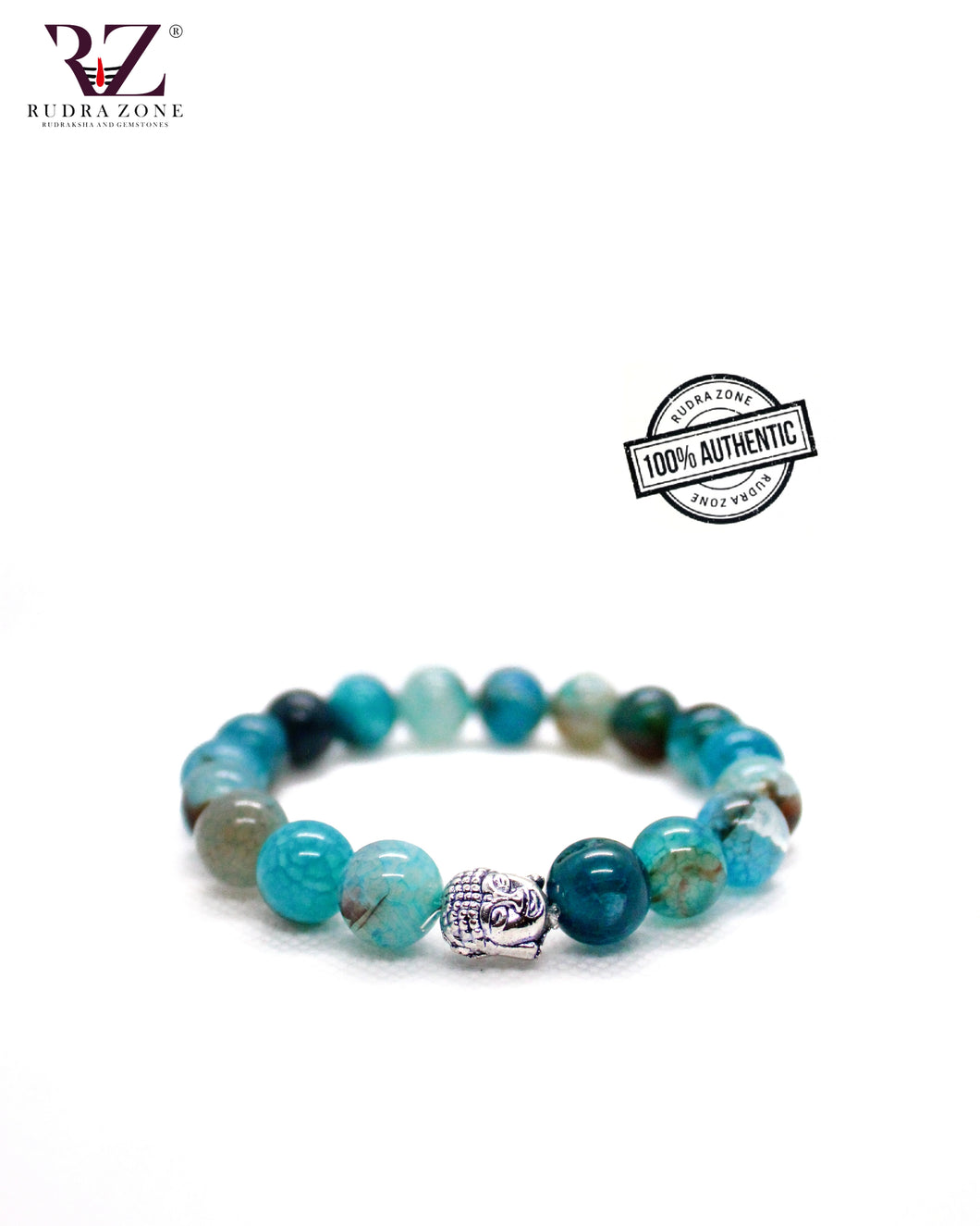 Blue Buddha Stone Bracelet