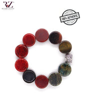 Load image into Gallery viewer, Tumble Buddha Stone Bracelet
