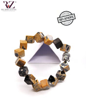 Load image into Gallery viewer, Box Buddha stone bracelet
