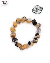 Load image into Gallery viewer, Box Buddha stone bracelet
