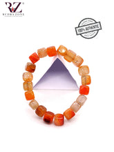 Load image into Gallery viewer, Fancy Orange Stone Bracelet
