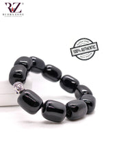 Load image into Gallery viewer, Black Tumble Stone Bracelet
