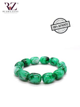 Load image into Gallery viewer, Green Tumble Stone Bracelet
