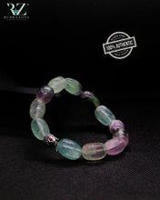 Load image into Gallery viewer, Multicolour Tumble Stone Bracelet
