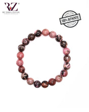 Load image into Gallery viewer, Pink Rhodolite Stone Bracelet
