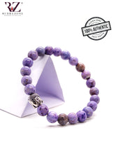 Load image into Gallery viewer, Purple Onyx Stone Bracelet
