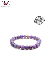 Load image into Gallery viewer, Purple Onyx Stone Bracelet
