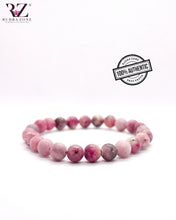 Load image into Gallery viewer, Pink Rhodonite Stone Bracelet
