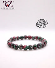 Load image into Gallery viewer, Ruby Zoisite Stone  Bracelet
