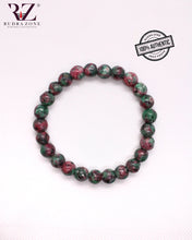 Load image into Gallery viewer, Ruby Zoisite Stone  Bracelet
